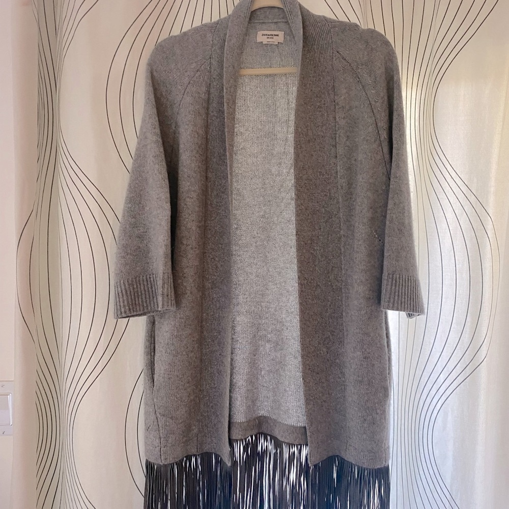 Cashmere sweater tunic by Zadig & Voltaire. Gorgeous size small
